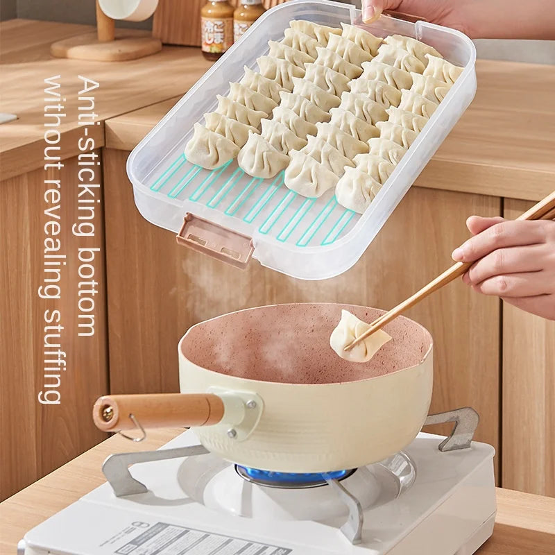 Refrigerator Dumpling Box Food Storage Container