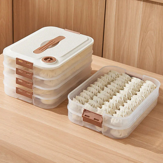 Refrigerator Dumpling Box Food Storage Container